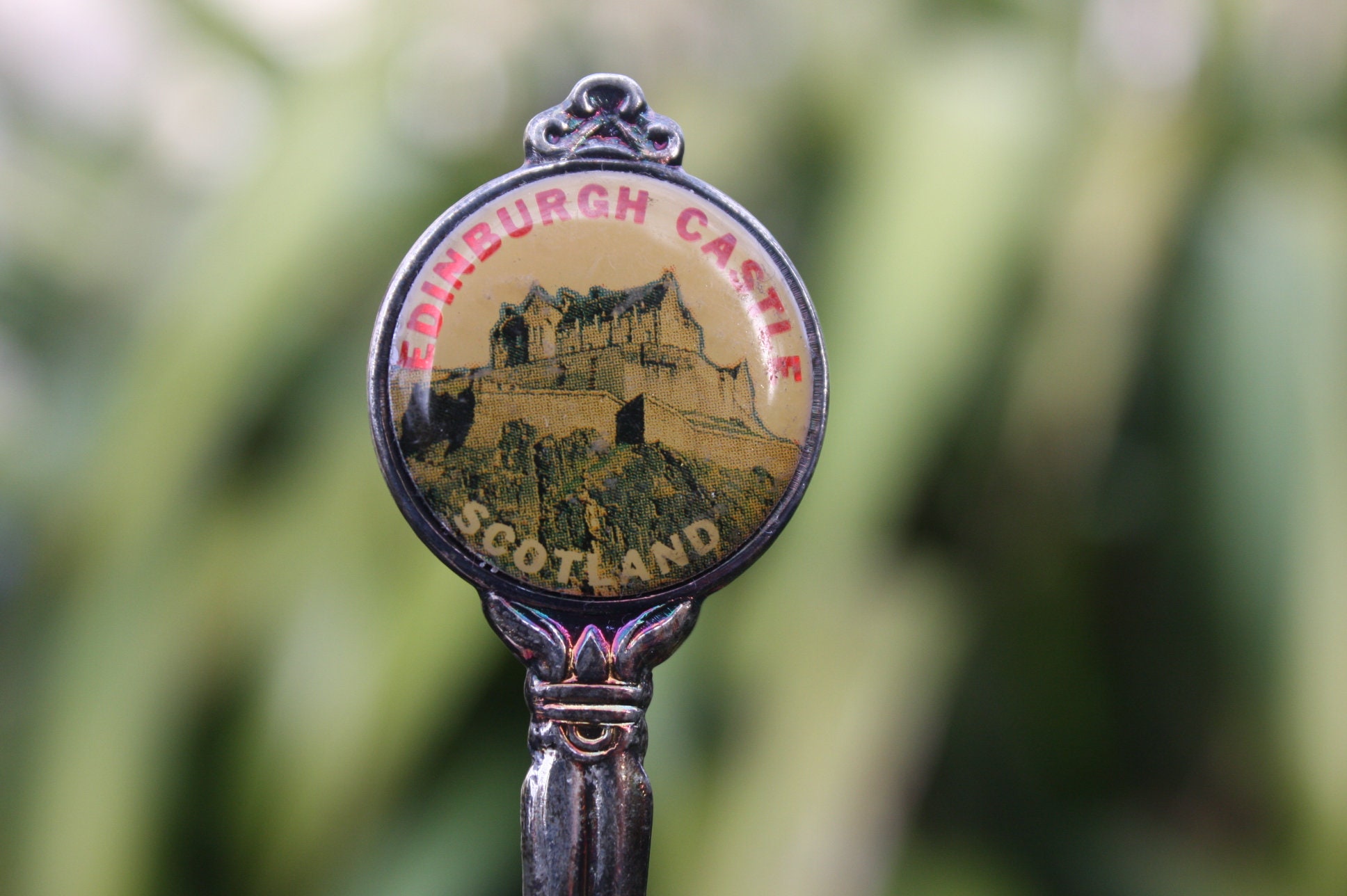 Vintage Spoon Edinburgh Castle Scotland Scottish UK Etsy