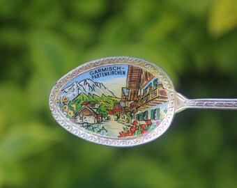 Vintage Löffel Garmisch Bavaria Germany Geschenk