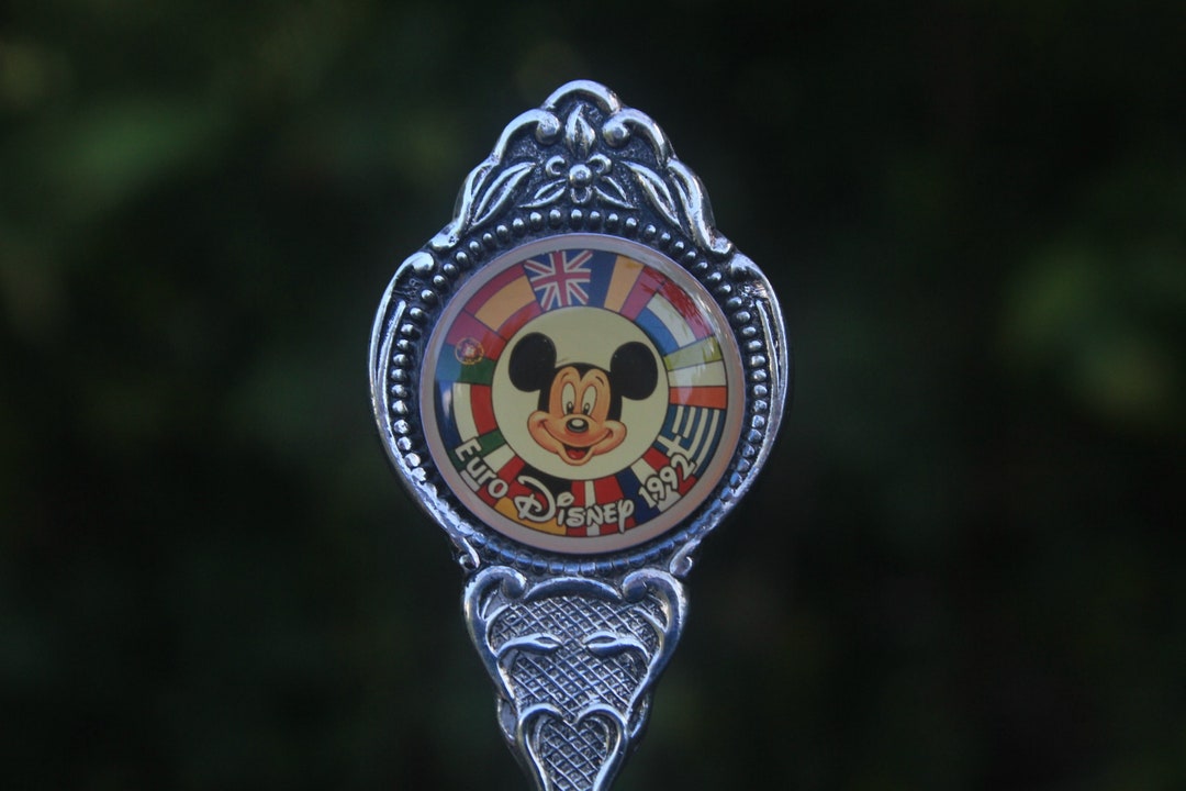 Vintage 1992 Euro Disney Spoon Walt Disney Souvenir . - Etsy