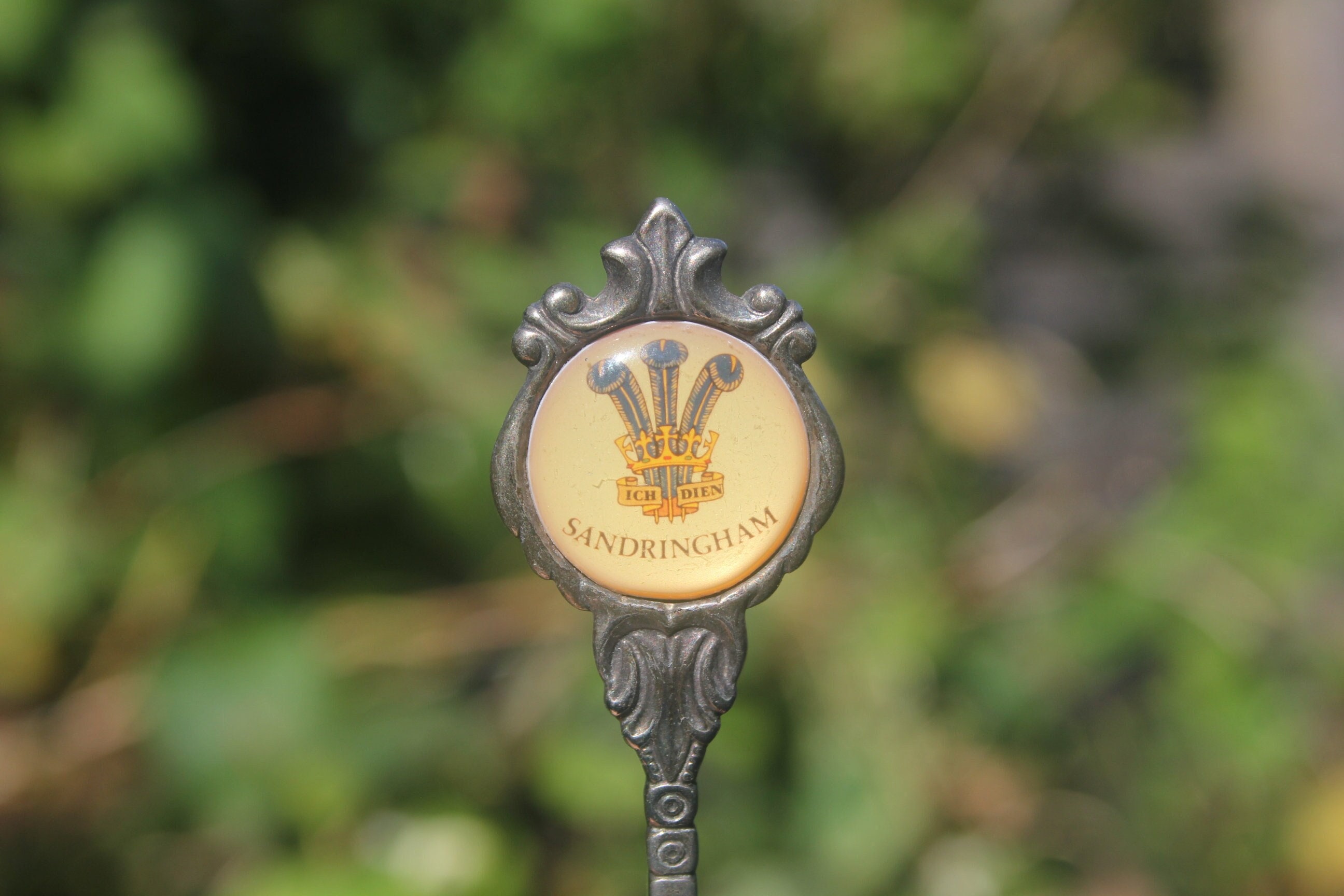 Vintage Spoon Sandringham UK Royal Family Souvenir .