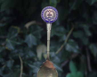 Rare Vintage / Antique Spoon New Zealand Centennial 1940 Souvenir