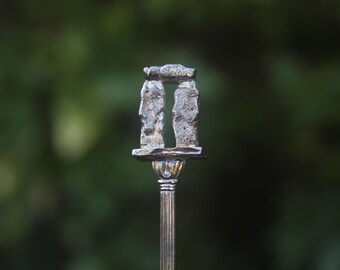 Vintage Löffel Stehender Stein Möglicherweise Stonehenge Salisbury Wiltshire England Souvenir
