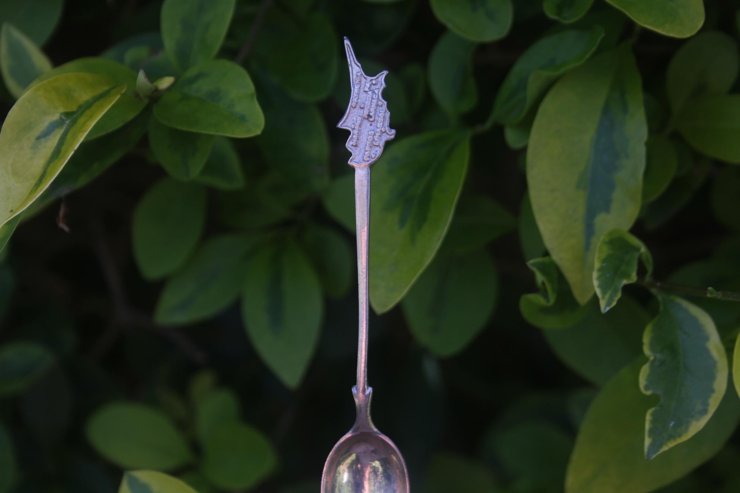 Vintage 800 Solid Silver Spoon Cyprus Souvenir Gift - Etsy Vintage 800 Solid Silver Spoon Cyprus Souvenir Gift - Etsy