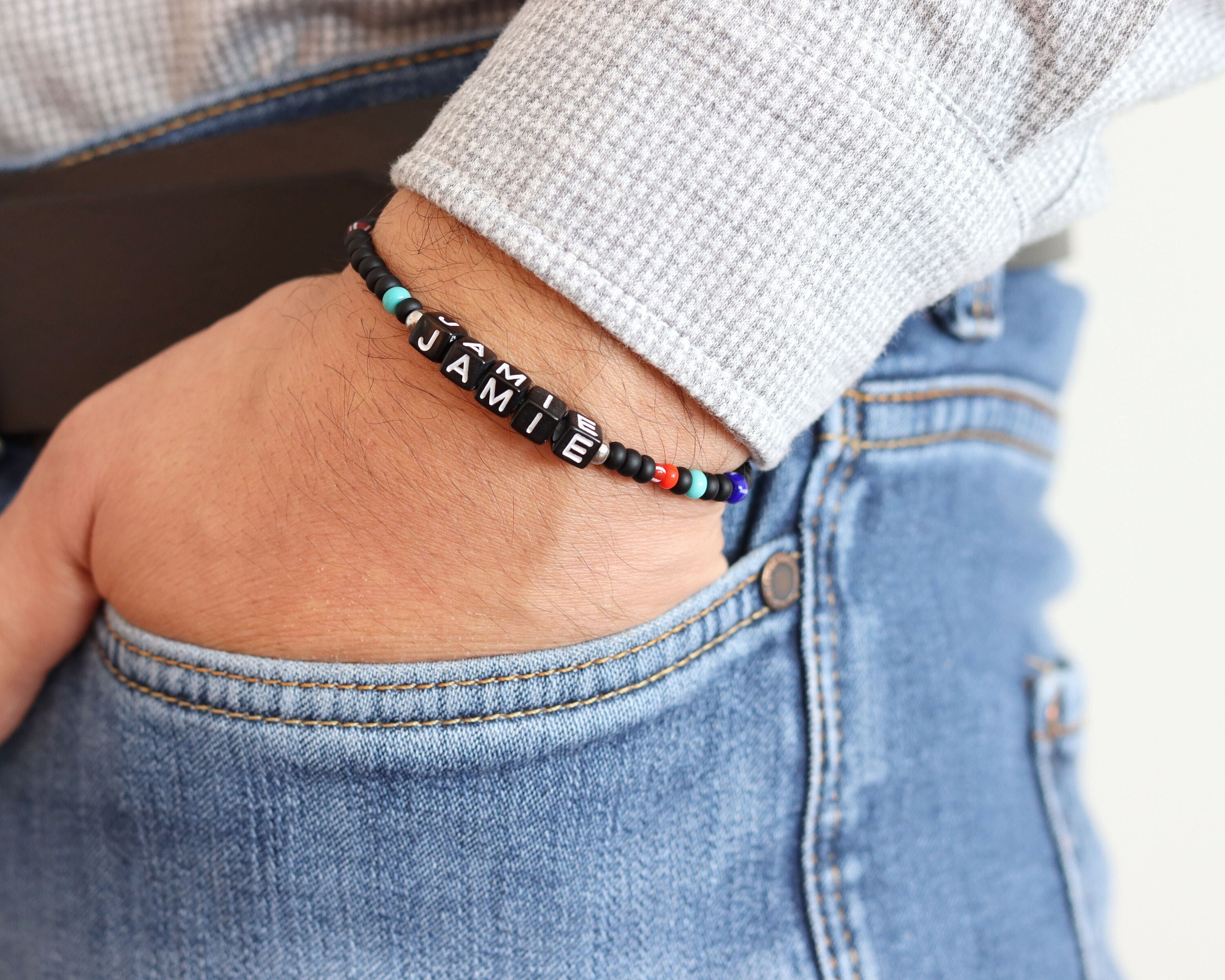 In Style Bracelets 2019 Buy Personalized Beaded Name Bracelet