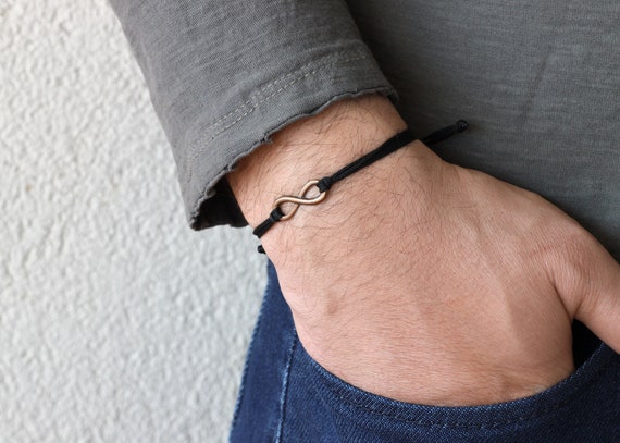 Mens infinity best sale jewelry