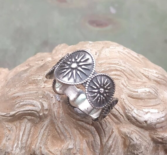 Vergina Sun Ring, Sterling silver ring, Star of Vergina, Greek Ring,  Ancient coin, Ancient Greek Symbol, Ancient greek jewelry