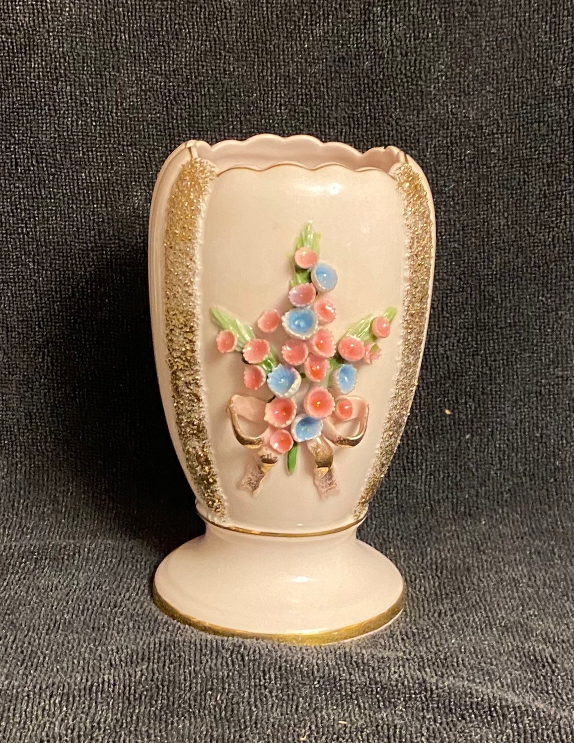 Lefton Vintage Vase Etsy