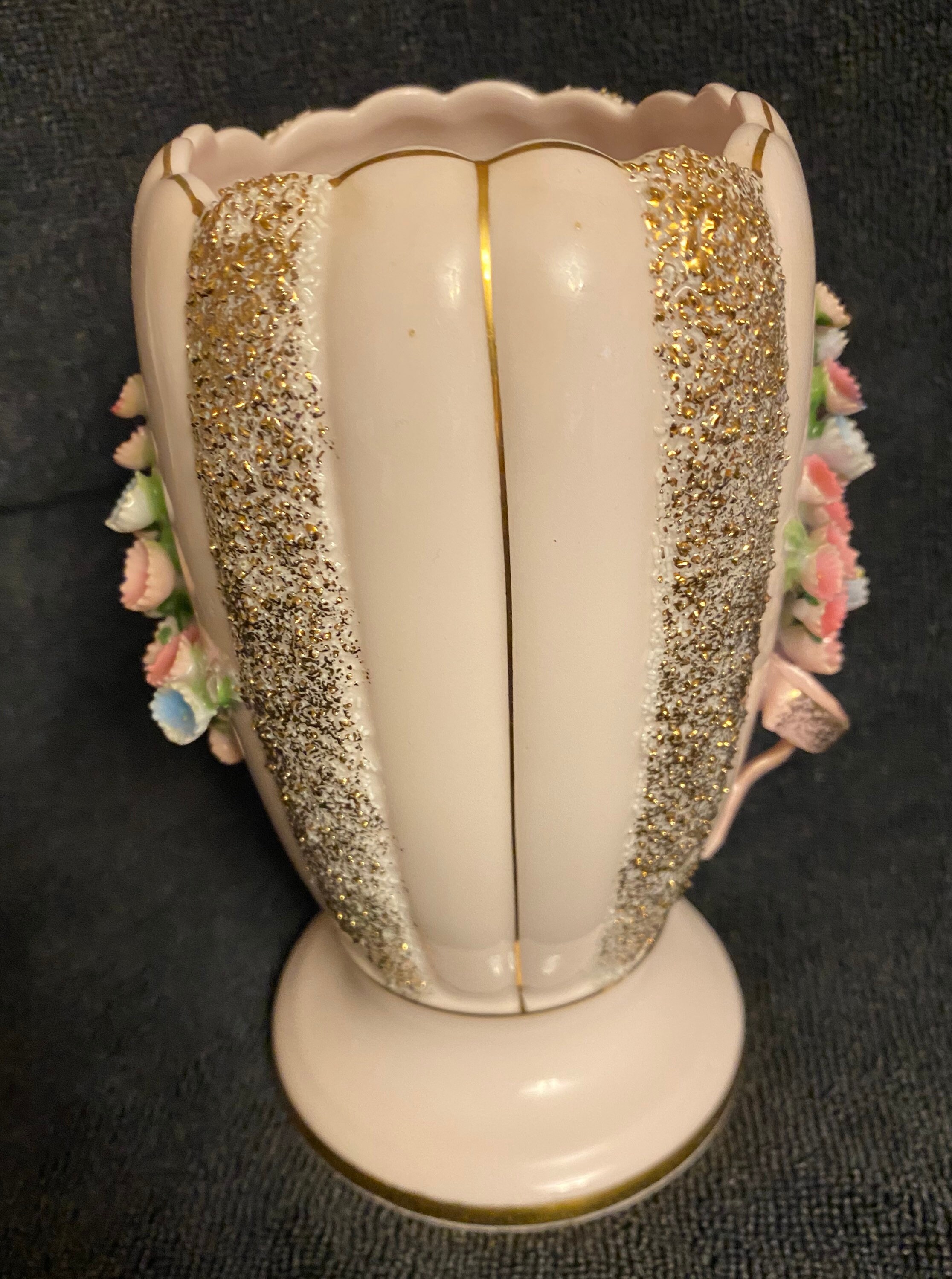 Lefton Vintage Vase Etsy