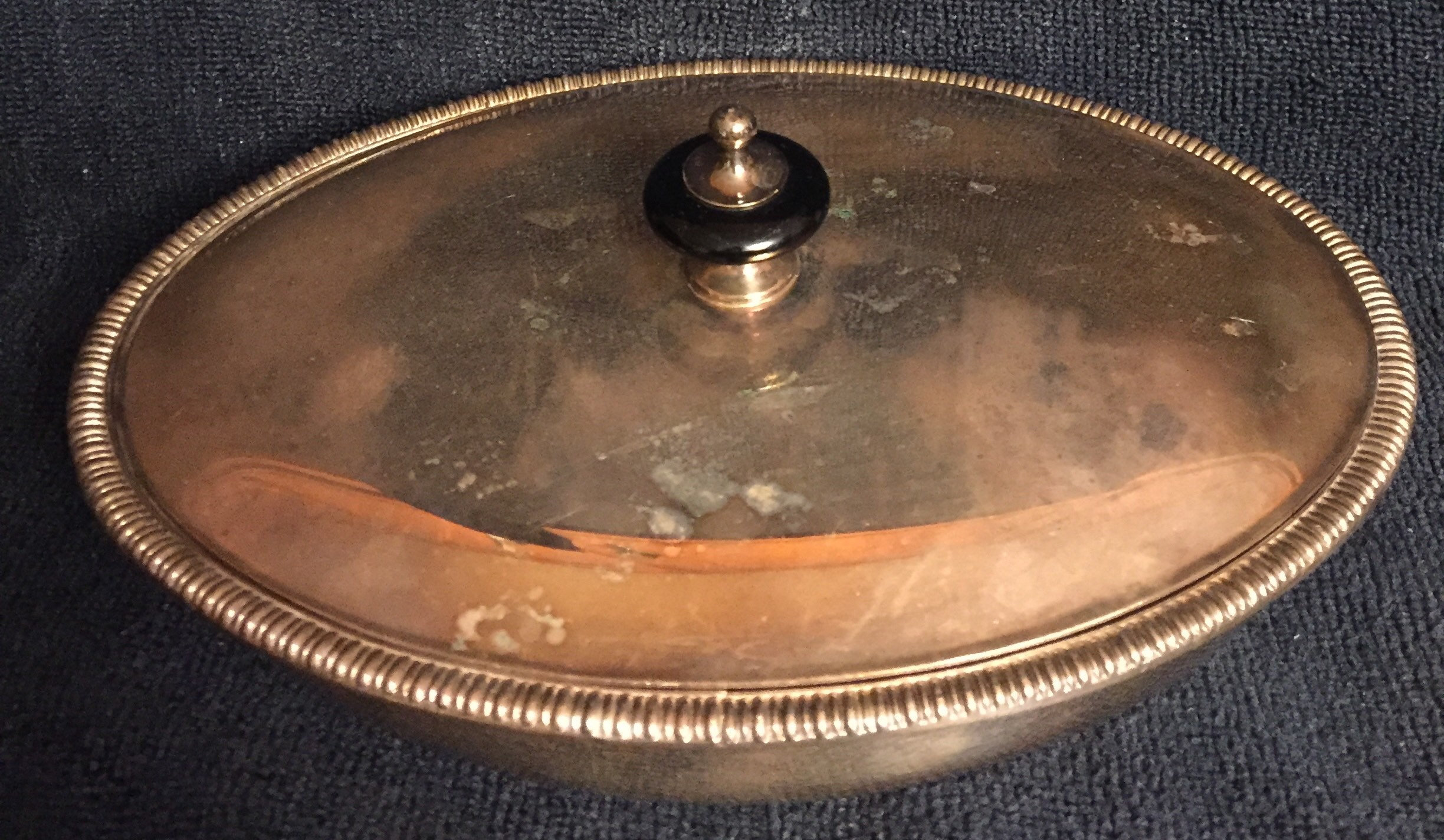 Silver Plated serving platter with lid Etsy.de