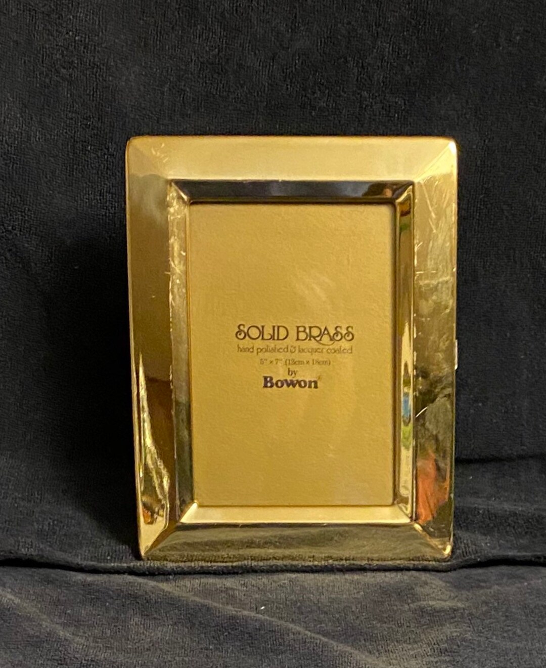 Photo Album/picture Frame Solid Brass by Bowon Etsy