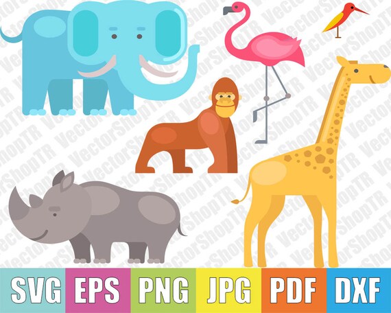 Free Free Elephant Giraffe Svg 675 SVG PNG EPS DXF File