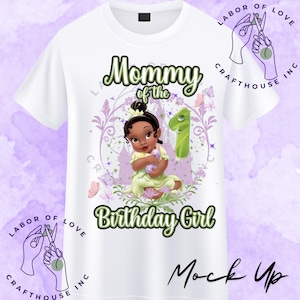 Princess Tiana Birthday Shirt, Princess Tiana Shirt, Tiana Family Birthday Shirts, Girls Birthday Shirt
