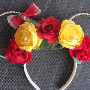 Belle inspired-Disney Ears