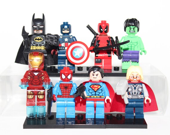8pc Superhero Minifigures Set Marvel Avengers & DC Comics Etsy 8pc 8pc 8pc Superhero Minifigures Set Marvel Avengers & DC Comics Etsy 2383c6