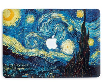Vincent van Gogh Macbook Pro 15 Pro 13 2020 Starry Night hard case Mac Air 11 Mac Air 13 case Salvador Dali Mac Pro 16 Mac Retina 13 gift