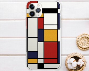 Mondrian Iphone Case Etsy Mondrian Iphone Case Etsy
