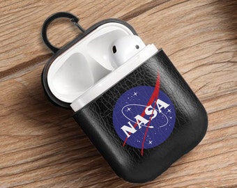 Nasa AirPods 3 Case NASA Logo AirPods 3rd Gen Case Space Airpods Pro Protection PU Leather Air Pods Holder Color AirPod Cover For Him EP0280