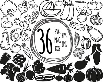 Download Vegetable Svg Etsy