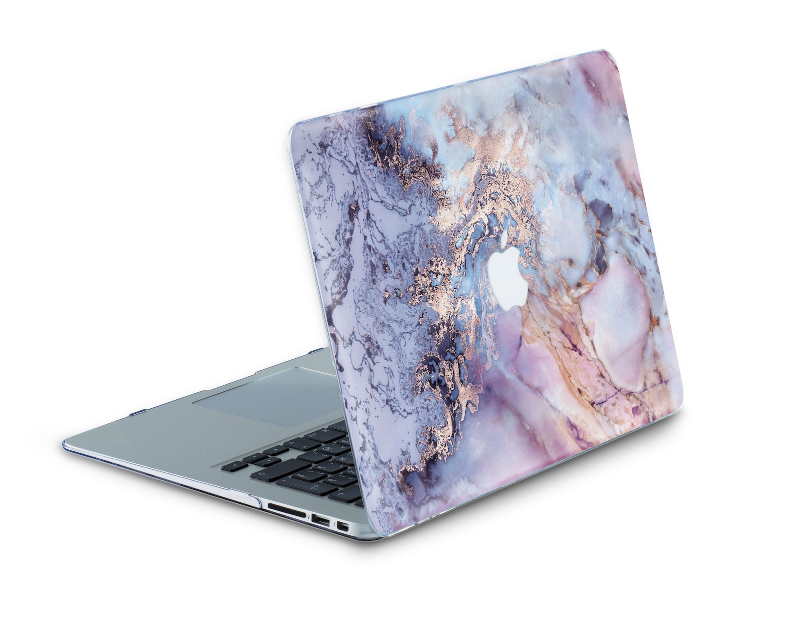Blue Marble Macbook Air 13 Hard Case Golden Marble Macbook Pro Etsy