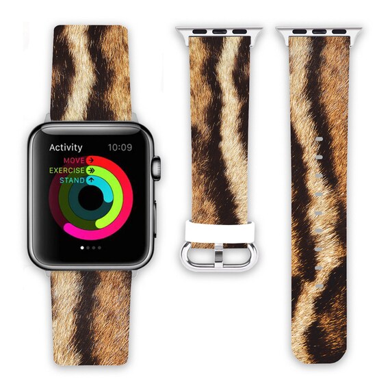 Tiger Skin Watch Band Apple Watch 