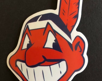 CLEVELAND Decal Sticker Car Truck Macbook Laptop Air Cavaliers Browns Indians