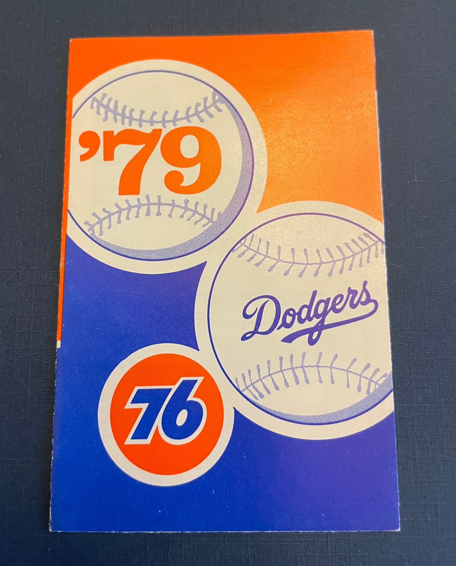 1979 Los Angeles Dodgers Pocket Schedule Etsy