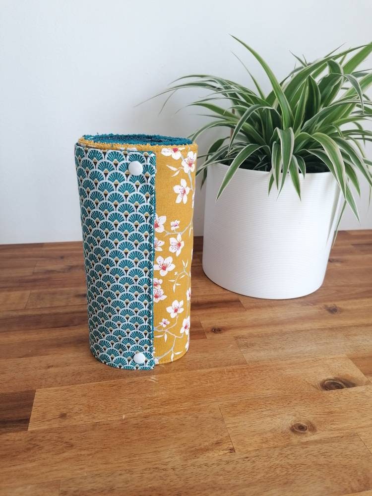 Rouleau de 8 Feuilles d'essuie-Touts Lavables