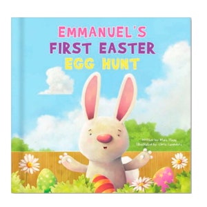 Baby's 1st Easter | First Easter Gift | Baby Gift | Gift for Baby | My First Easter Personalized Children's Book