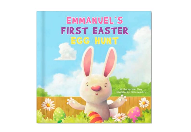 First Easter Baby Gift  Personalized Children's Book My image 1