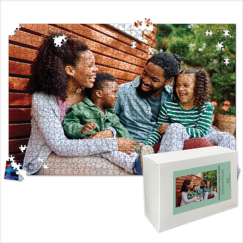 Photo Personalized Puzzle | Custom Puzzle | 500 Piece Puzzle | 1000 Piece Puzzle | 30 Piece Puzzle | Jigsaw Puzzle HORIZONTAL 1014-PC.