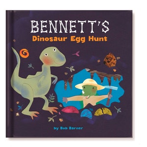 Birthday Gift for Boy | Birthday Gift for Girl | Gift for Birthday | Dinosaur Search and Find Personalized Children's Book