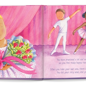 Girl's Dance Gifts Personalized Children's Book Dance Gifts for Girls Birthday Gift for Girls I'm a Little Dance Personalized Book image 10