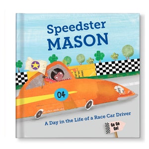 Gift for Birthday | Birthday Gift for Boy or Girl | Speedster Personalized Children's Book