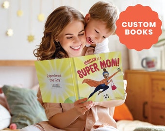 Mother's Day Gift | Gift For Mom | First Mother's Day Gift | Personalized Children's Book | Super Mom! Personalized Book