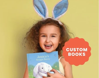 Baby Gift | First Birthday Gift | 1st Birthday Gift | Baby's 1st Easter | Bedtime Story | My Snuggle Bunny Personalized Children's Book