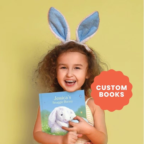 Baby Gift | First Birthday Gift | 1st Birthday Gift | Baby's 1st Easter | Bedtime Story | My Snuggle Bunny Personalized Children's Book