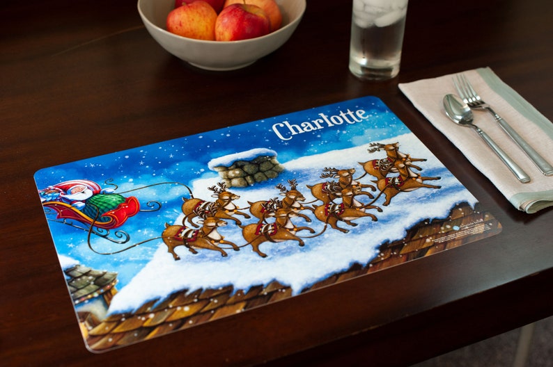 Personalized Placemat for Kids Placemat With Name PLC400 Etsy