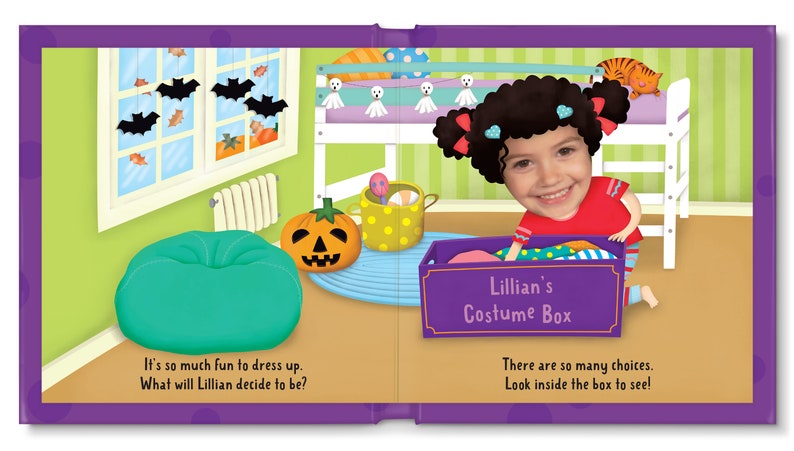 Baby's 1st Halloween | Gift for Halloween | Newborn Gift | Baby Gift | It's My First Halloween! Personalized Children's Book image 3