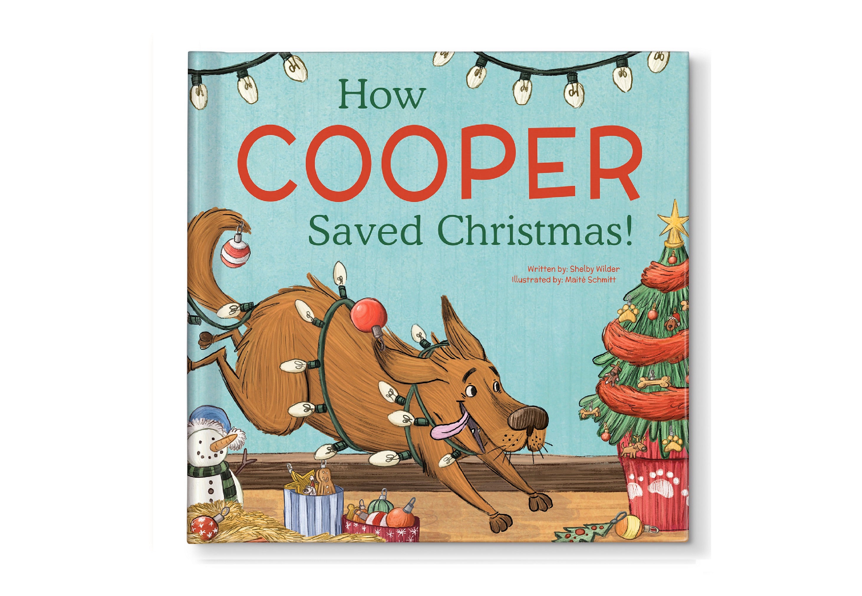 Personalized Pet Gift | Personalized Dog | How My Dog Saved Christmas! Personalized Children's Book