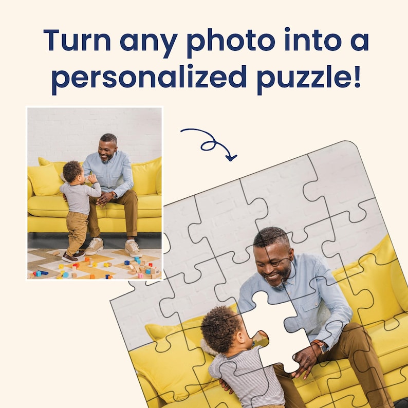 Photo Personalized Puzzle | Custom Puzzle | 500 Piece Puzzle | 1000 Piece Puzzle | 30 Piece Puzzle | Jigsaw Puzzle image 3