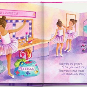 Girl's Dance Gifts Personalized Children's Book Dance Gifts for Girls Birthday Gift for Girls I'm a Little Dance Personalized Book image 8