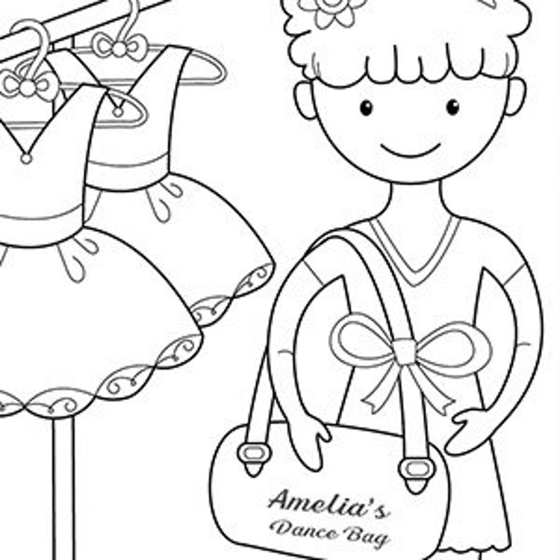 Personalized Coloring Activity Book  CB230 image 8