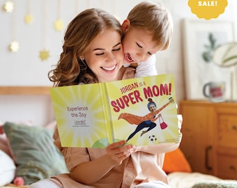 Mother's Day Gift | Gift For Mom | First Mother's Day Gift | Personalized Children's Book | Super Mom! Personalized Book