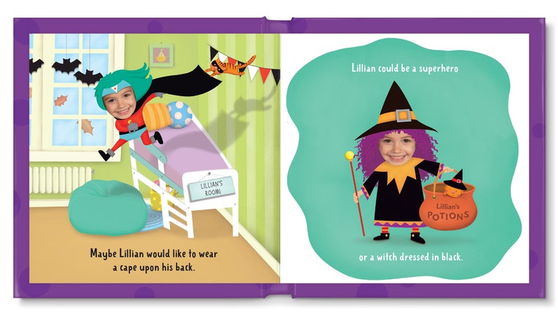 Baby's 1st Halloween | Gift for Halloween | Newborn Gift | Baby Gift | It's My First Halloween! Personalized Children's Book image 6