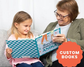 Gift for Grandma | Custom Children's Books | Grandma and Me Personalized Children's Book