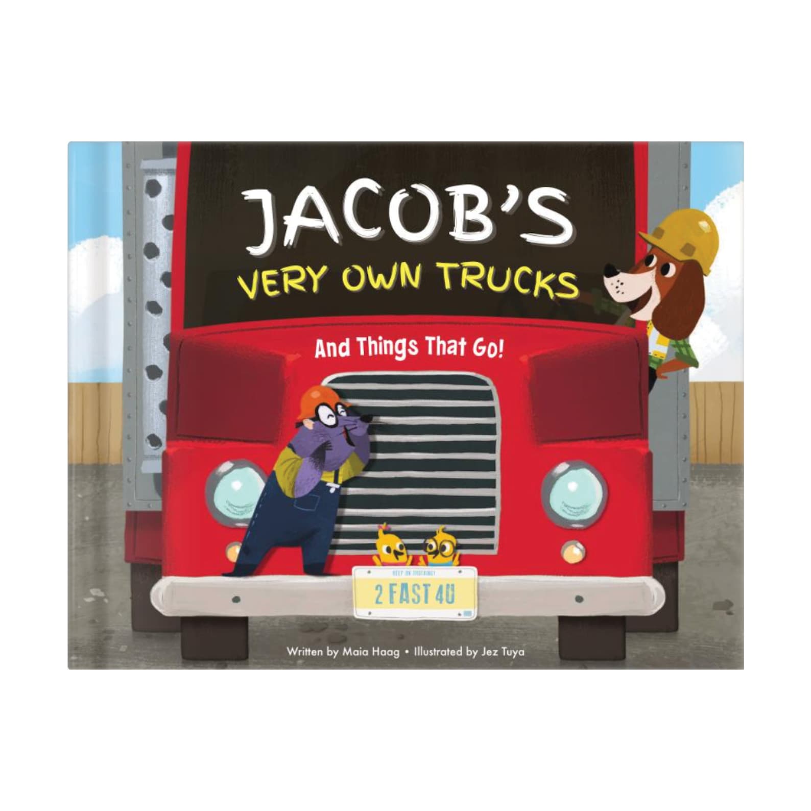 My Very Own Trucks Personalized Storybook