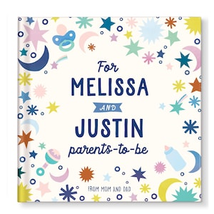 Newborn Gift | Baby Gift| Gift for New Baby | Parents-to-Be Shower Gift | Parents-to-Be Personalized Book