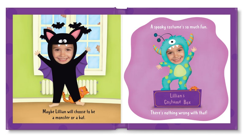 Baby's 1st Halloween | Gift for Halloween | Newborn Gift | Baby Gift | It's My First Halloween! Personalized Children's Book image 2