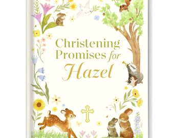 Christening Gift | Custom Baby Book | Christening Promises for Baby — 9" x 11", Ages 0 to 3, Perfect for Baby Showers, New Parents