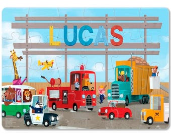 Personalized Puzzle for Kids | Name Puzzle | 30 Piece Jigsaw Puzzle | Customized Puzzle | 1st Birthday